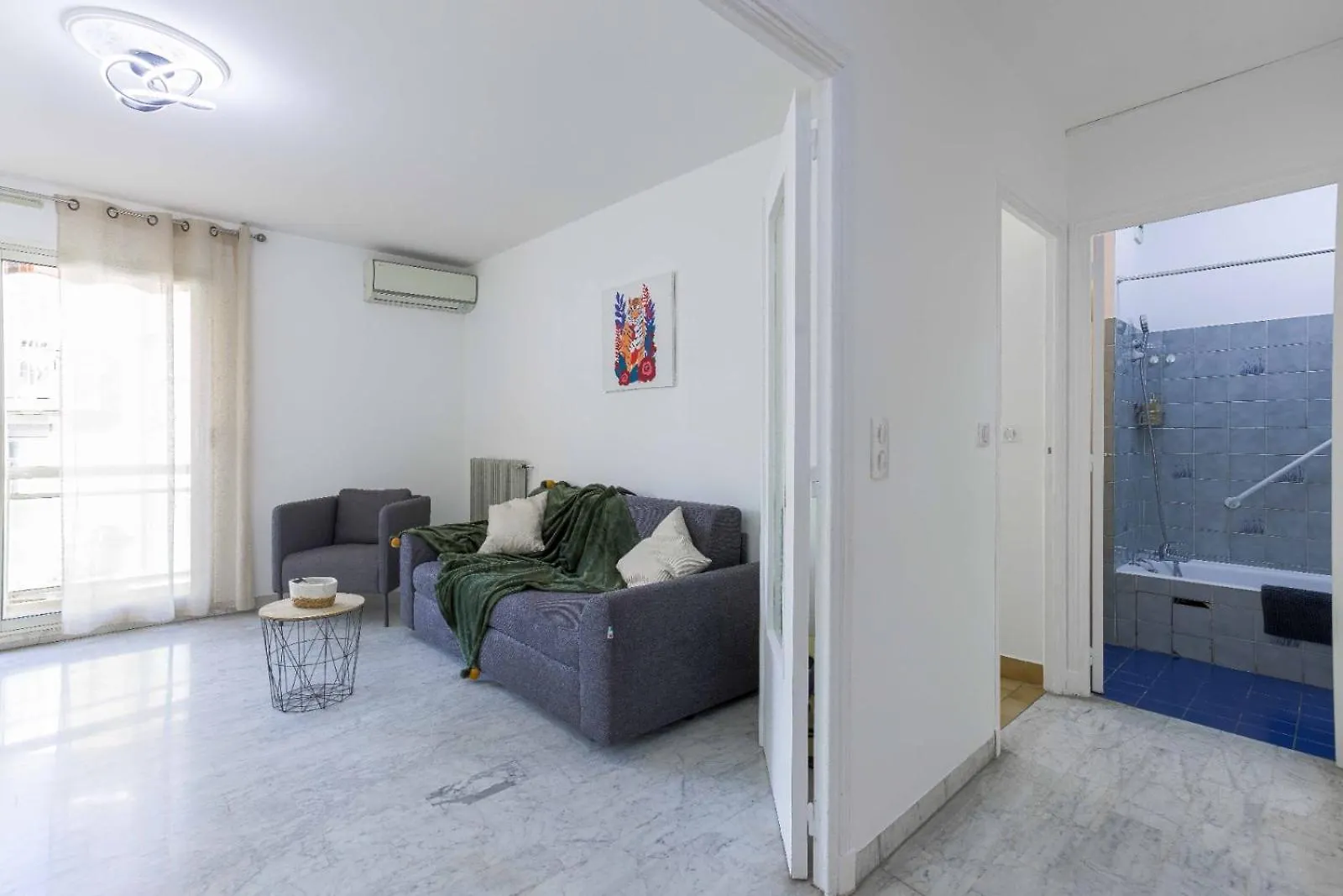 Paradis De Nissa - Central, Balcon, Clim, 15Mn Palais&Plage Cannes Apartment
